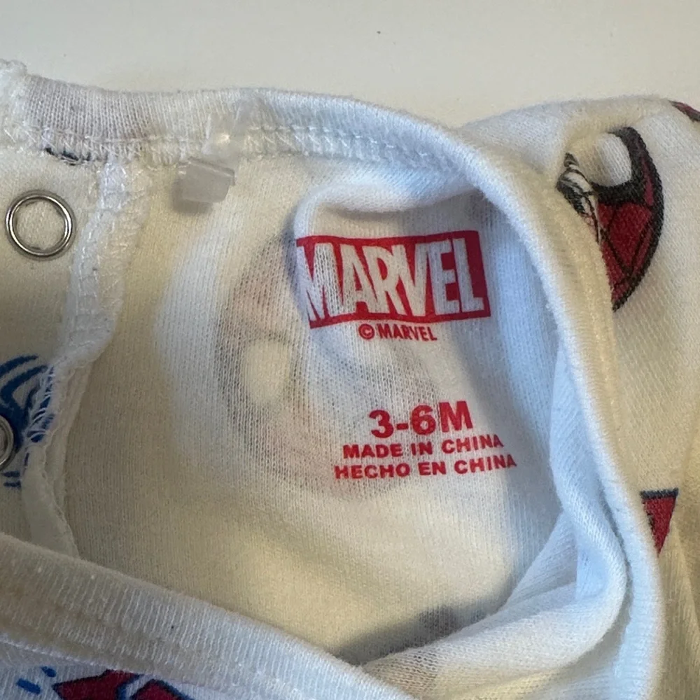 Marvel Baby Bodysuit and Pants Outfit